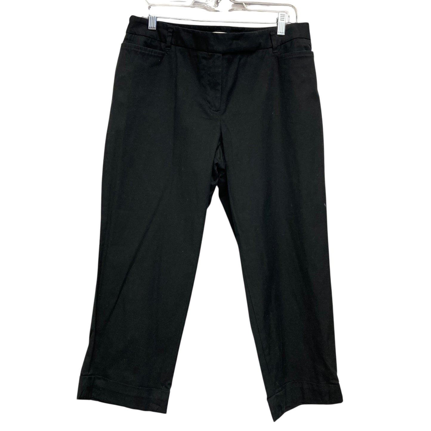 Capris By Loft In Black, Size:12