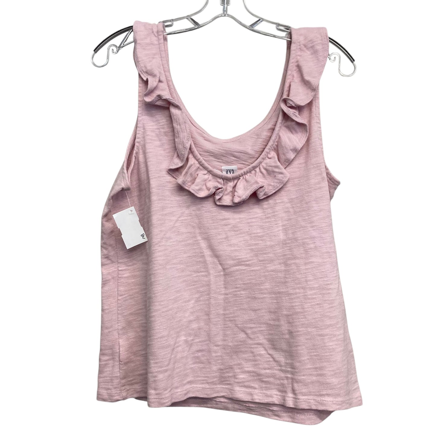 Top Sleeveless By Gap In Pink, Size:M