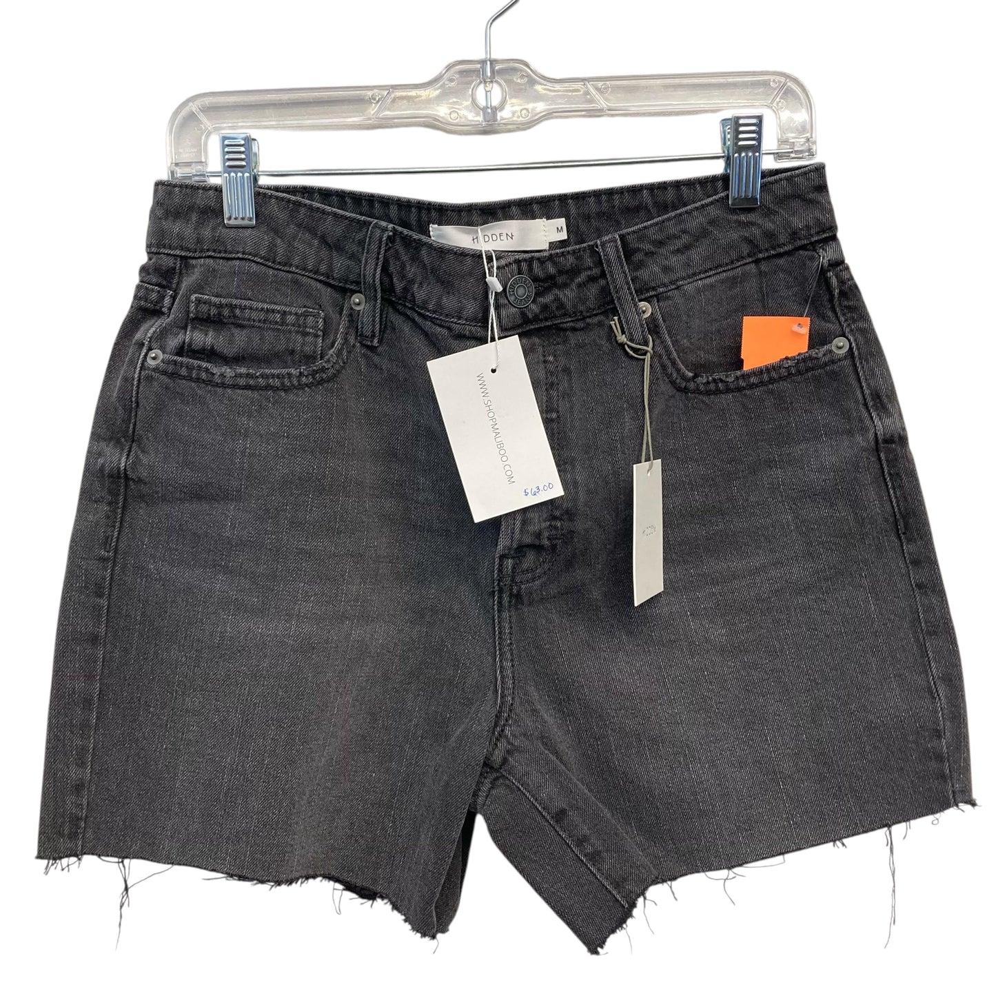 Shorts By Hidden In Black Denim, Size:8