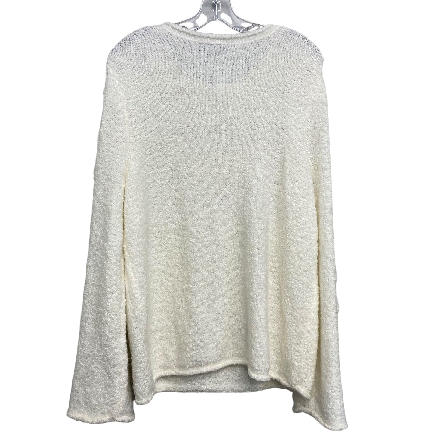 Sweater By Lane Bryant In White, Size:M