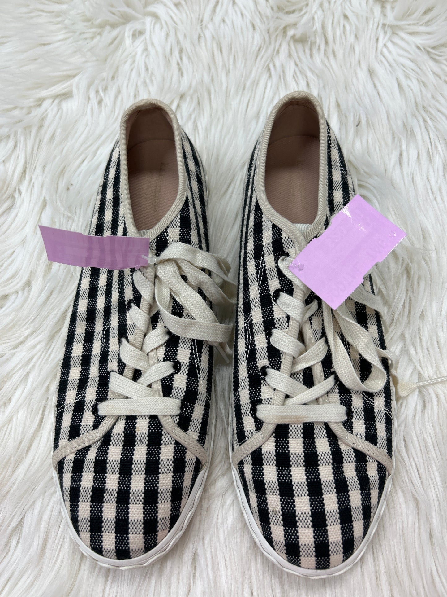 Shoes Designer By Kate Spade In Plaid Pattern, Size:11