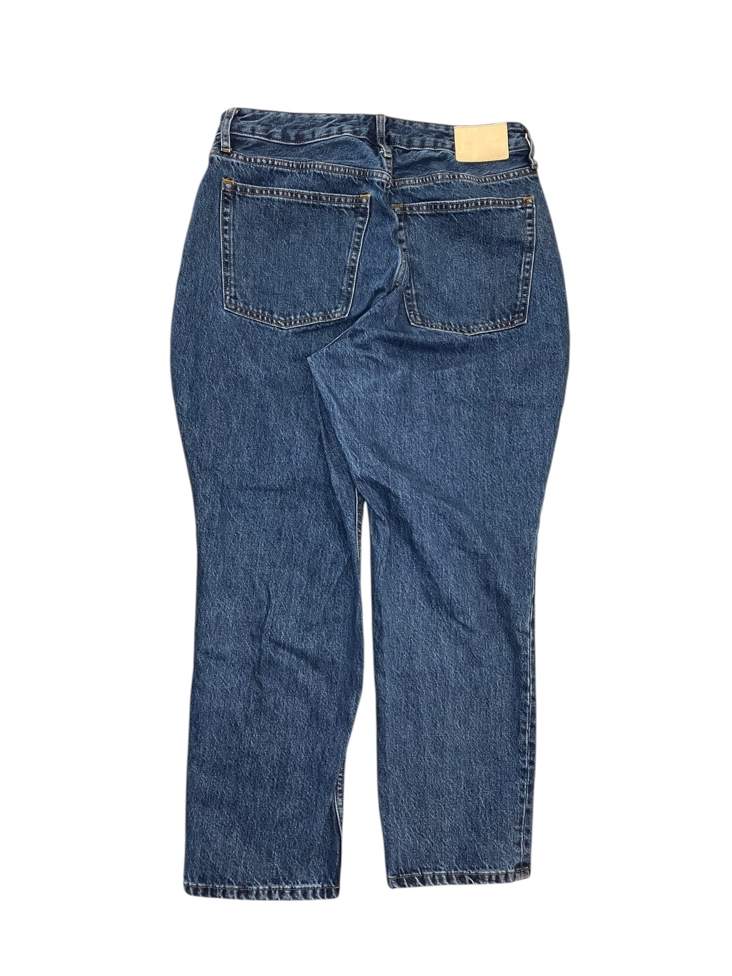 Jeans Cropped By Everlane In Blue Denim, Size:12