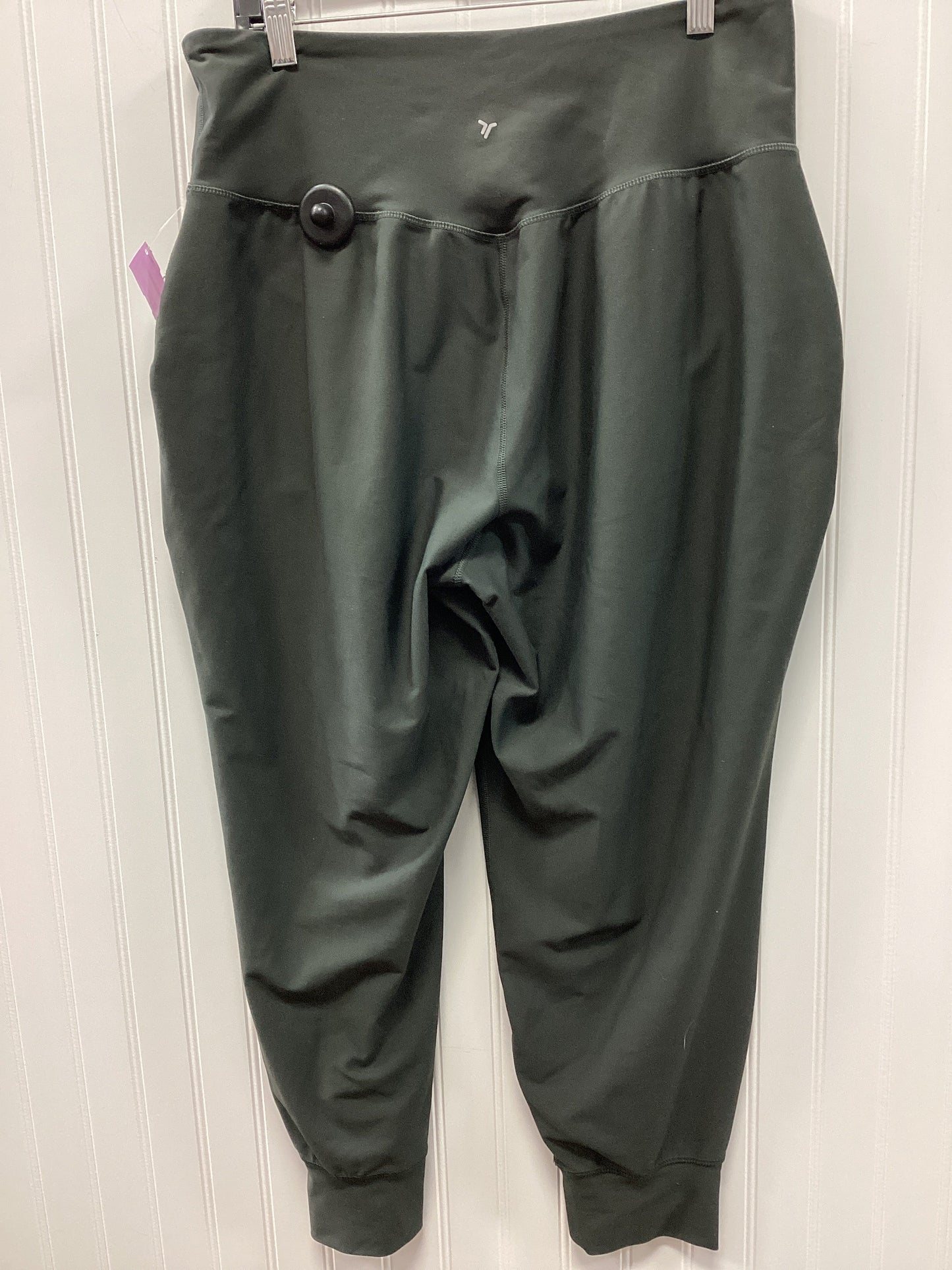 Athletic Pants By Old Navy In Green, Size:Xlp