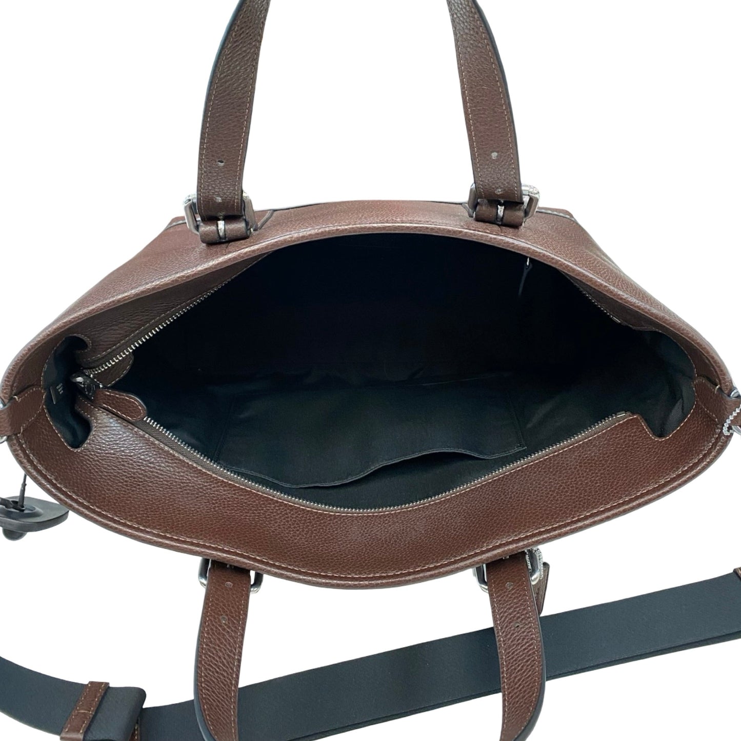 Handbag Designer By Coach In Brown, Size:Large