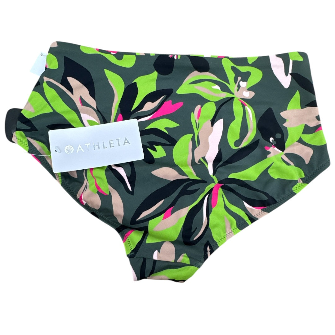 Swimsuit Bottom By Athleta In Green, Size:M