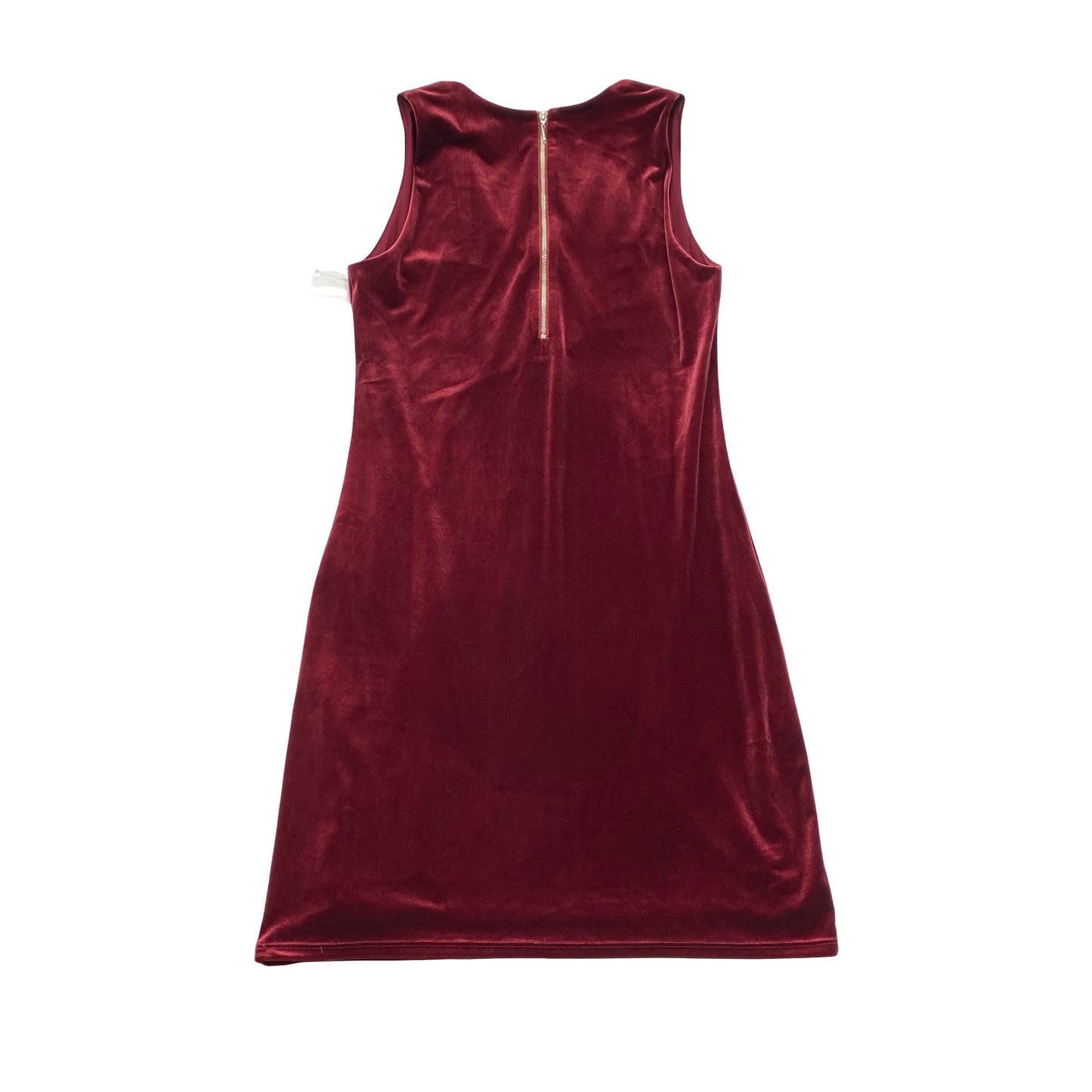 Dress Casual Midi By White House Black Market In Maroon, Size:4