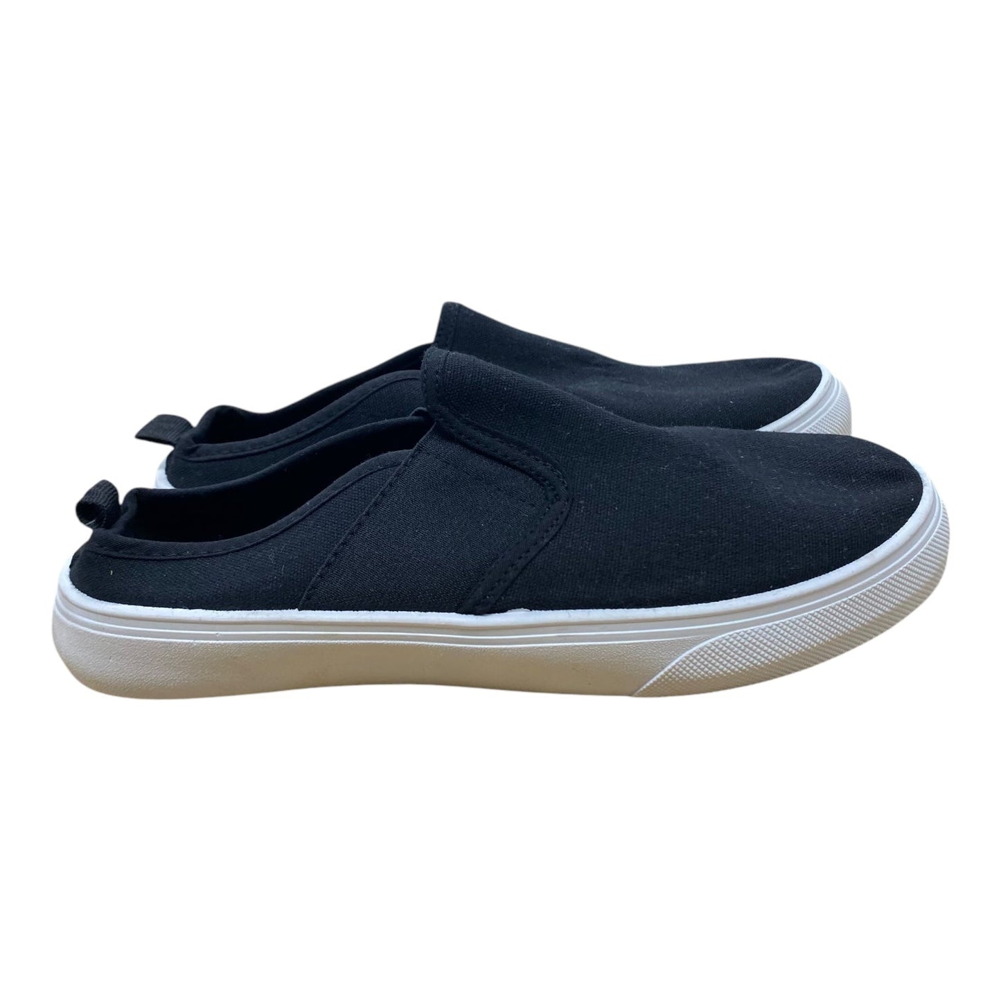 Shoes Flats By Cme In Black, Size:10