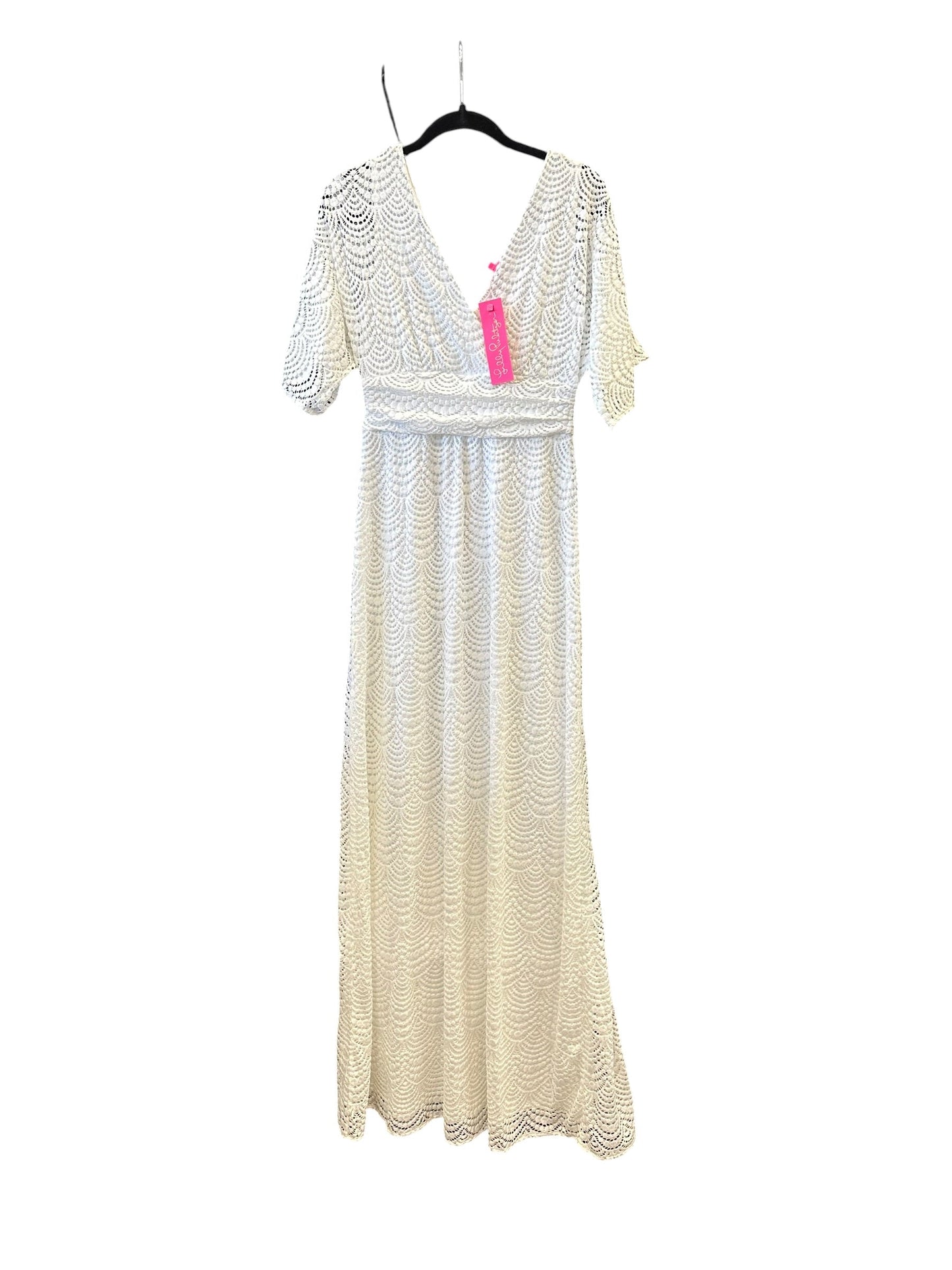 Dress Designer By Lilly Pulitzer In White, Size:S