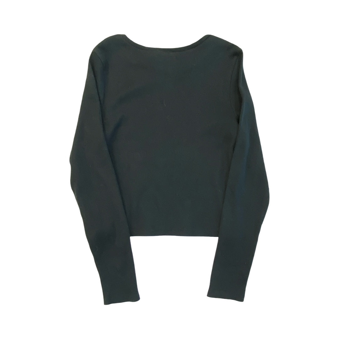 Top Ls By Universal Thread In Black, Size:L