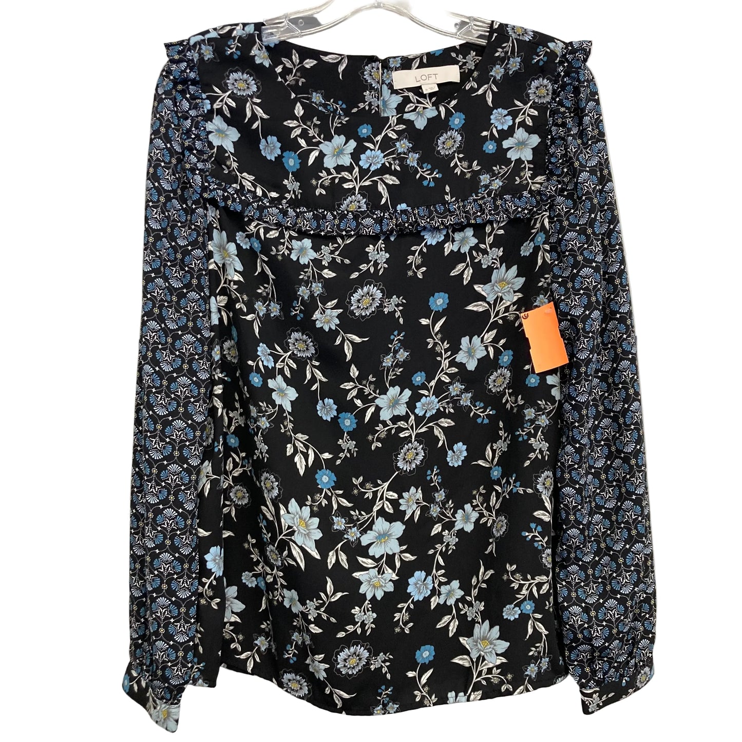 Top Ls By Loft In Floral Print, Size:M