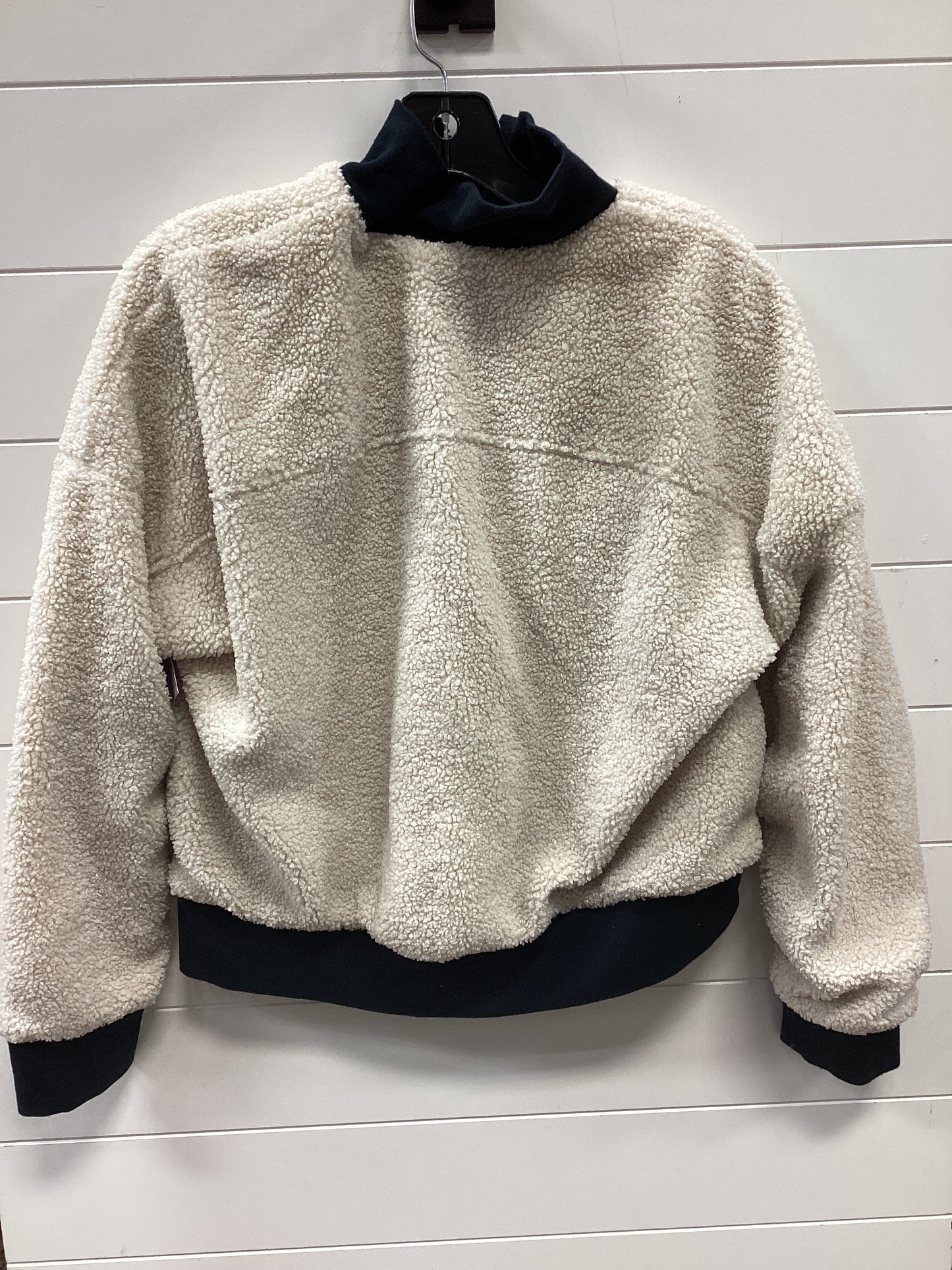 Athletic Fleece By Fabletics In Cream, Size:M