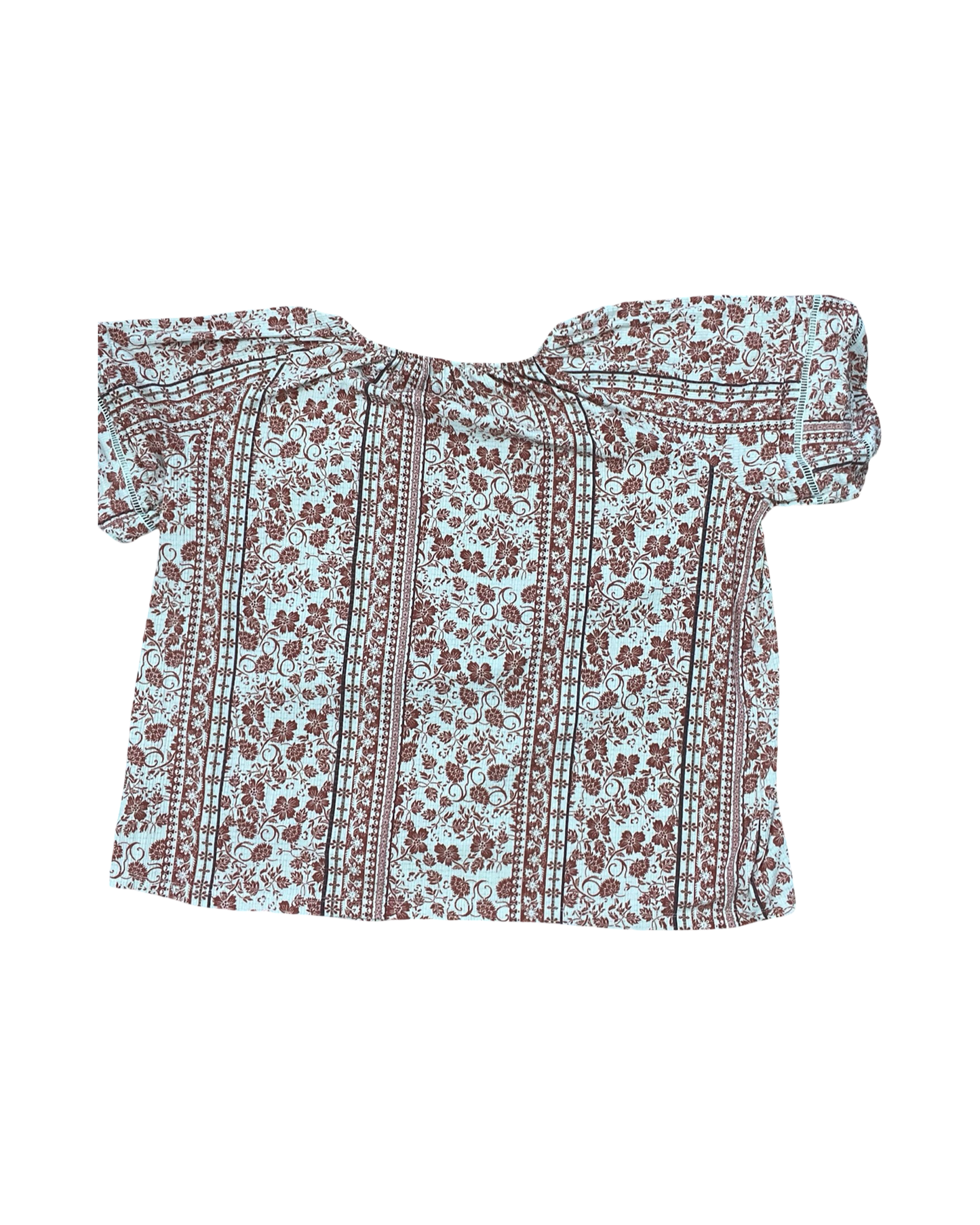 Top Ss By Fred David In Red & White, Size:3X