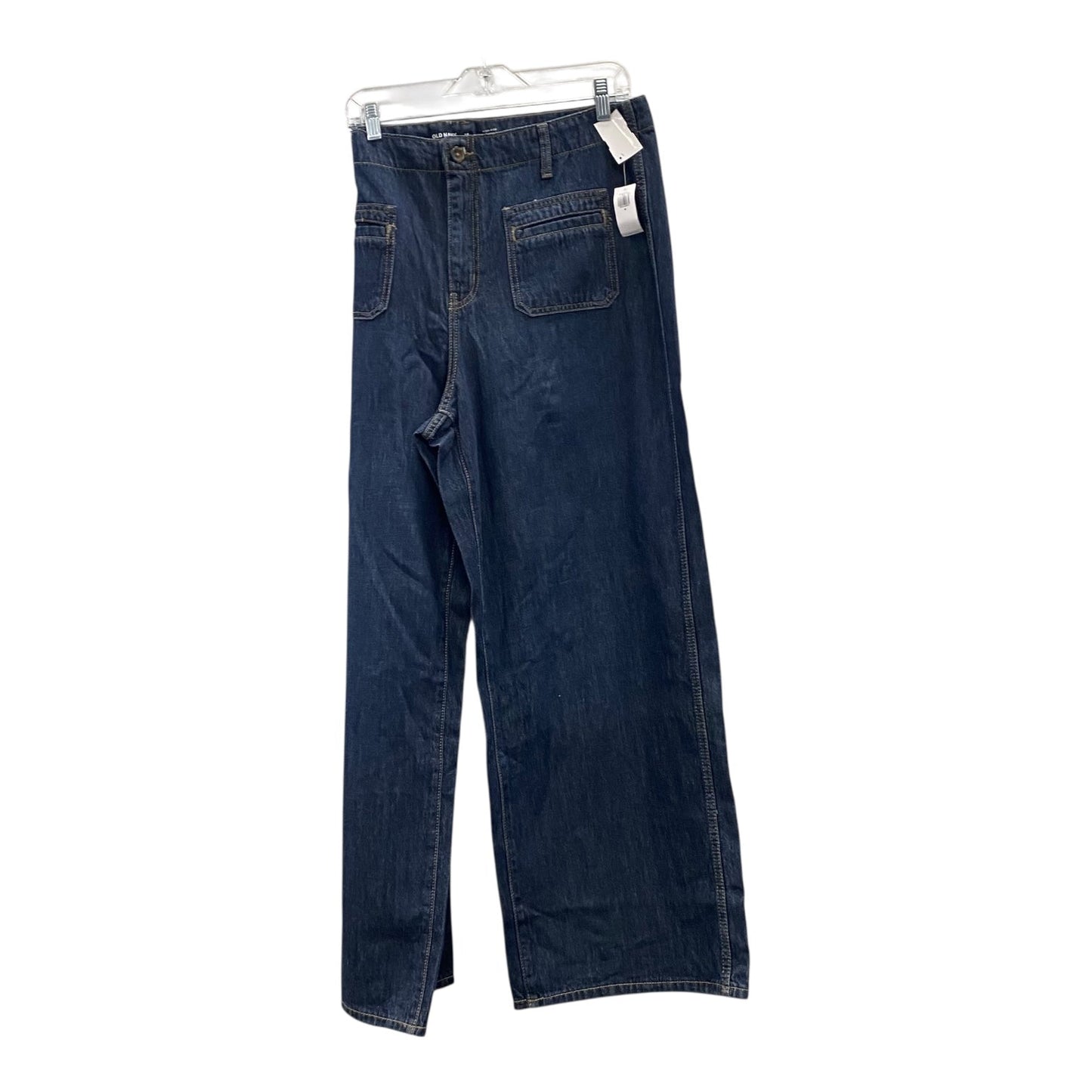 Jeans Wide Leg By Old Navy In Blue, Size:16