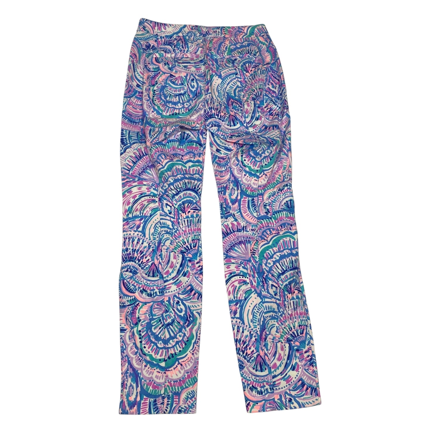 Pants Designer By Lilly Pulitzer In Blue & Purple, Size:0