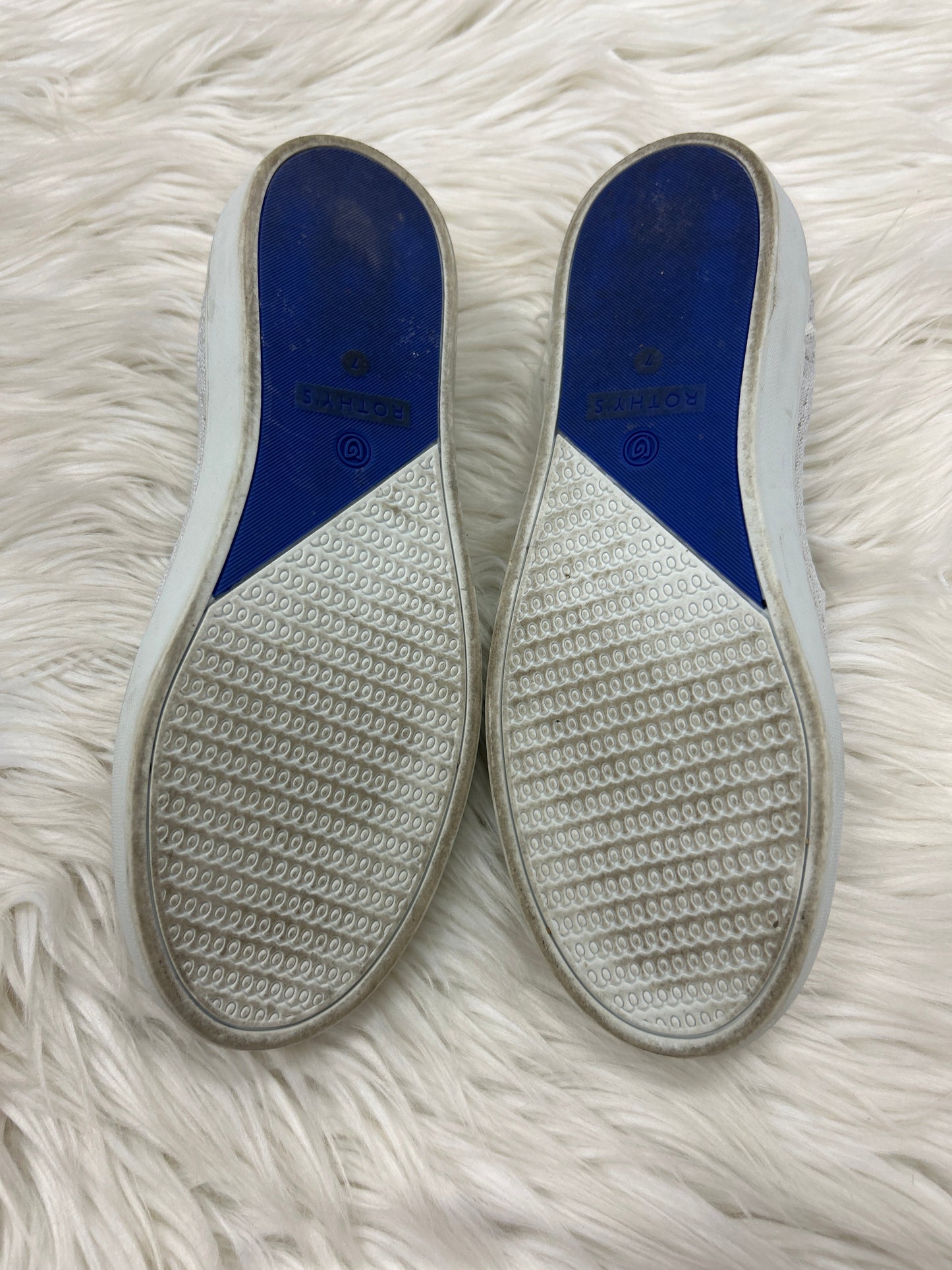 Shoes Flats By Rothys In Grey, Size:7