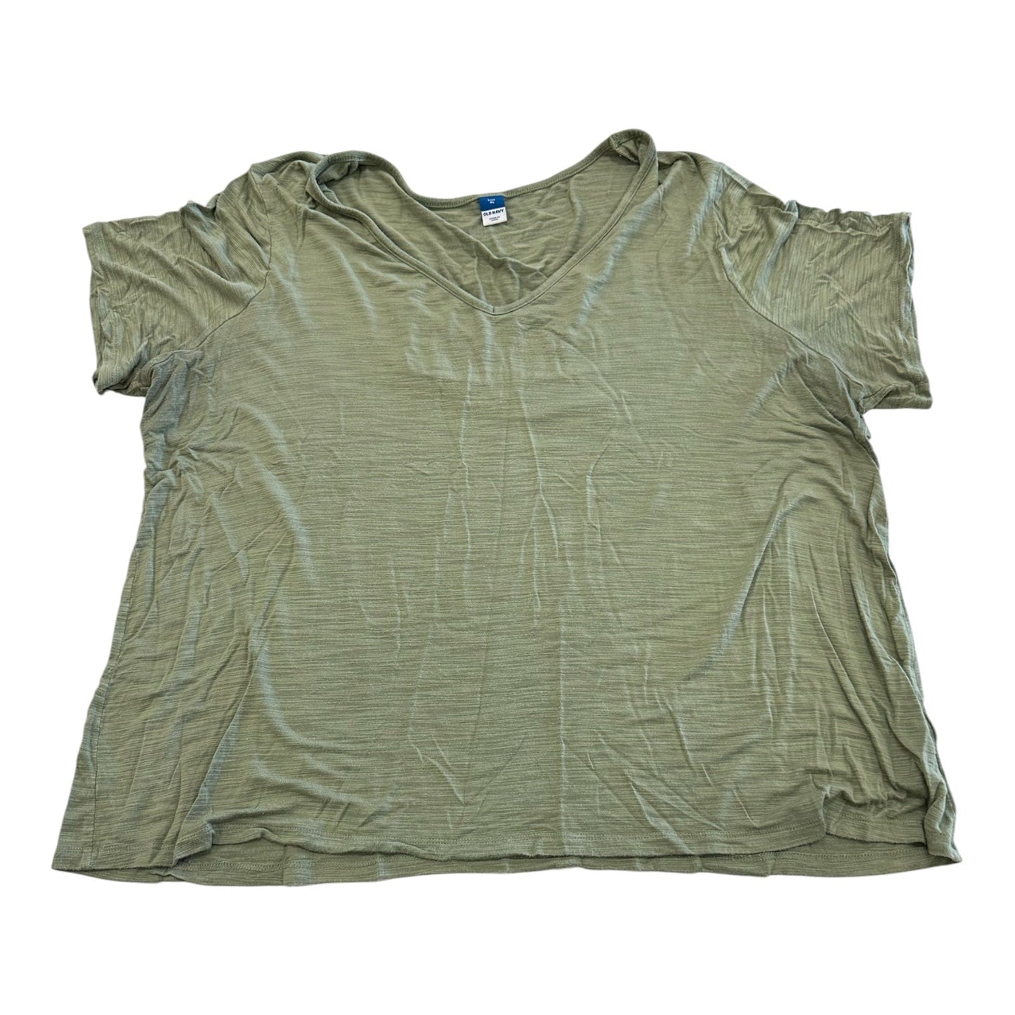 Top Ss Basic By Old Navy In Green, Size:Xl