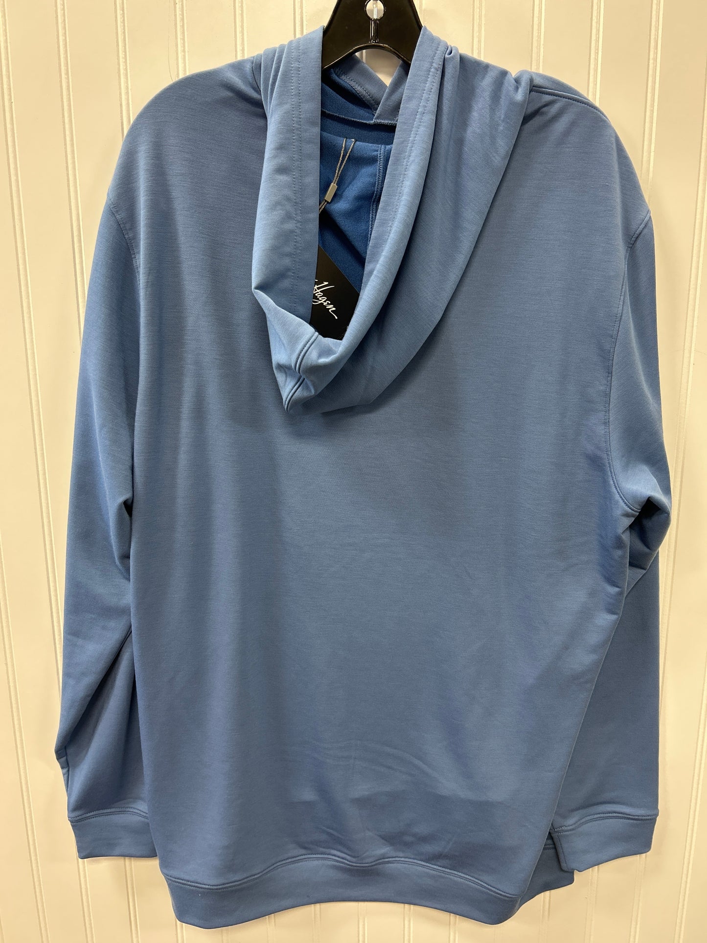 Sweatshirt Hoodie By Clothes Mentor In Blue, Size:Xl