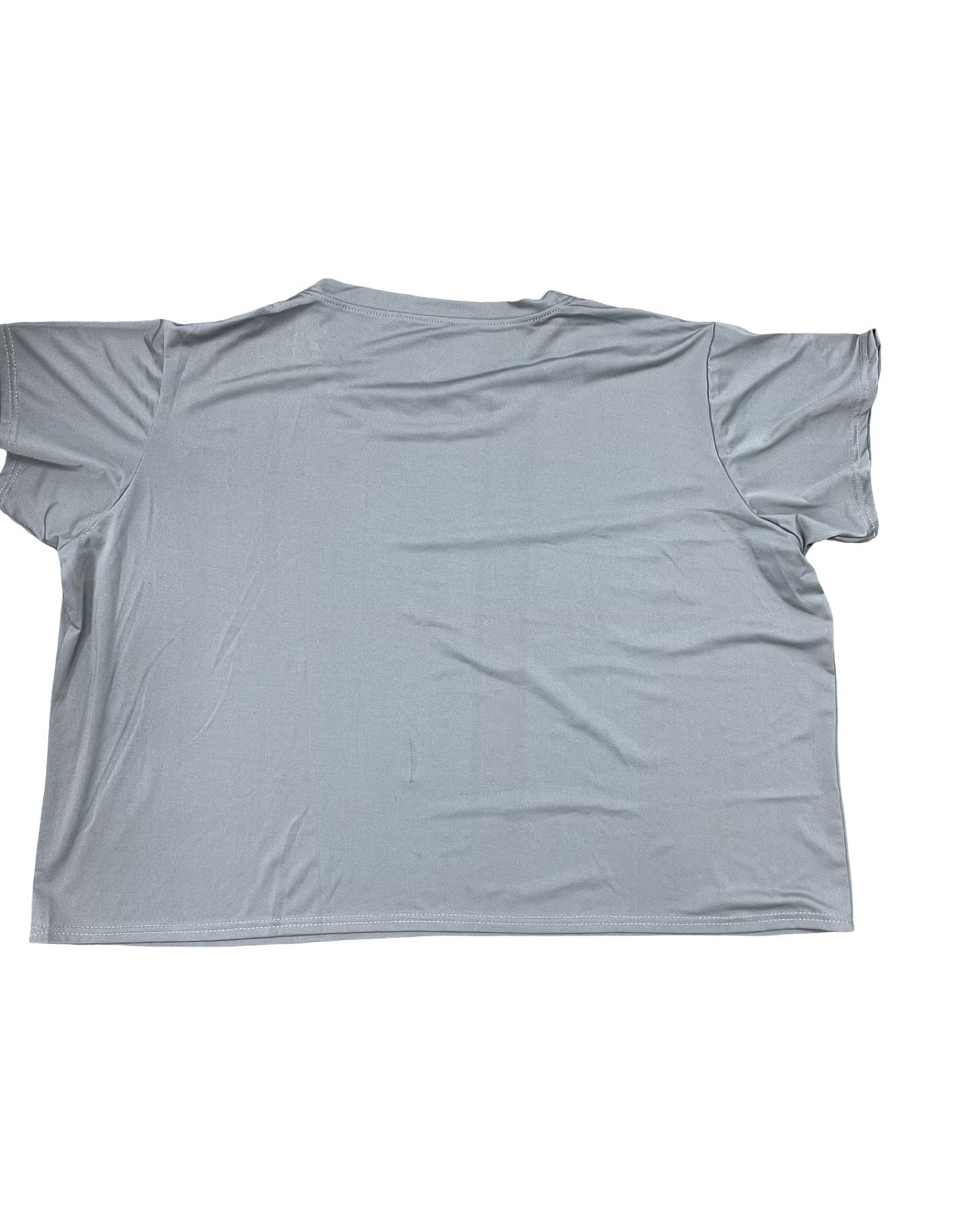 Athletic Top Ss By Clothes Mentor In Grey, Size:2X