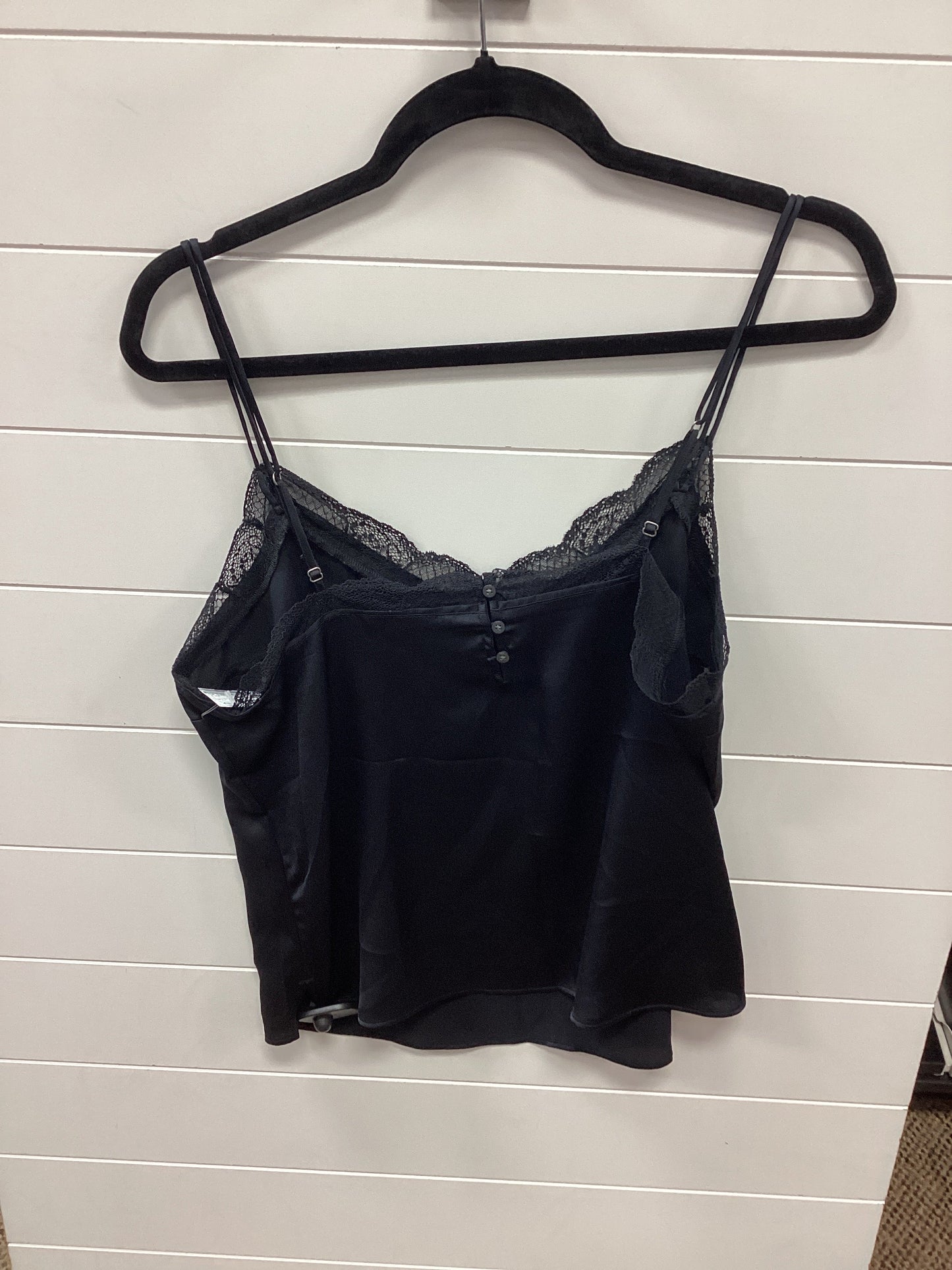 Top Sleeveless By Abercrombie And Fitch In Black, Size:L
