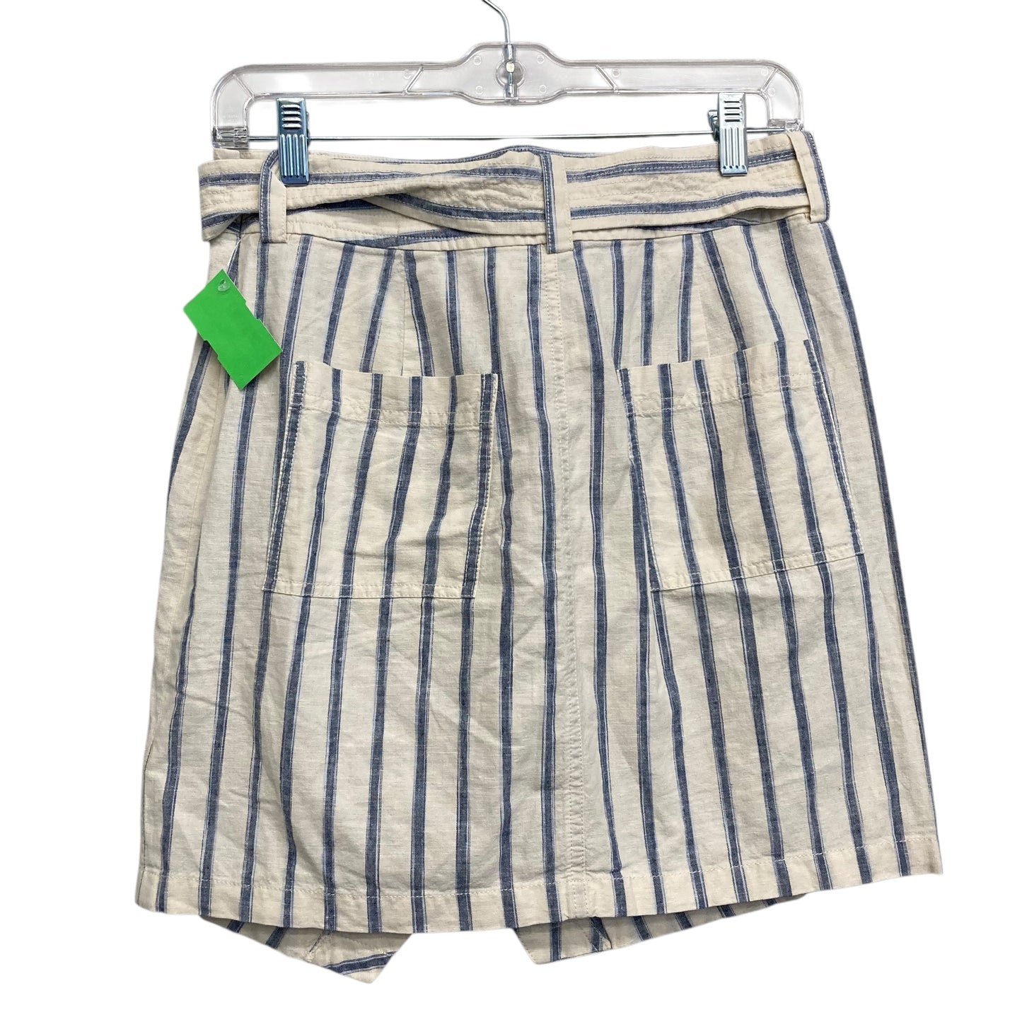 Skirt Mini & Short By Madewell In Striped Pattern, Size:2