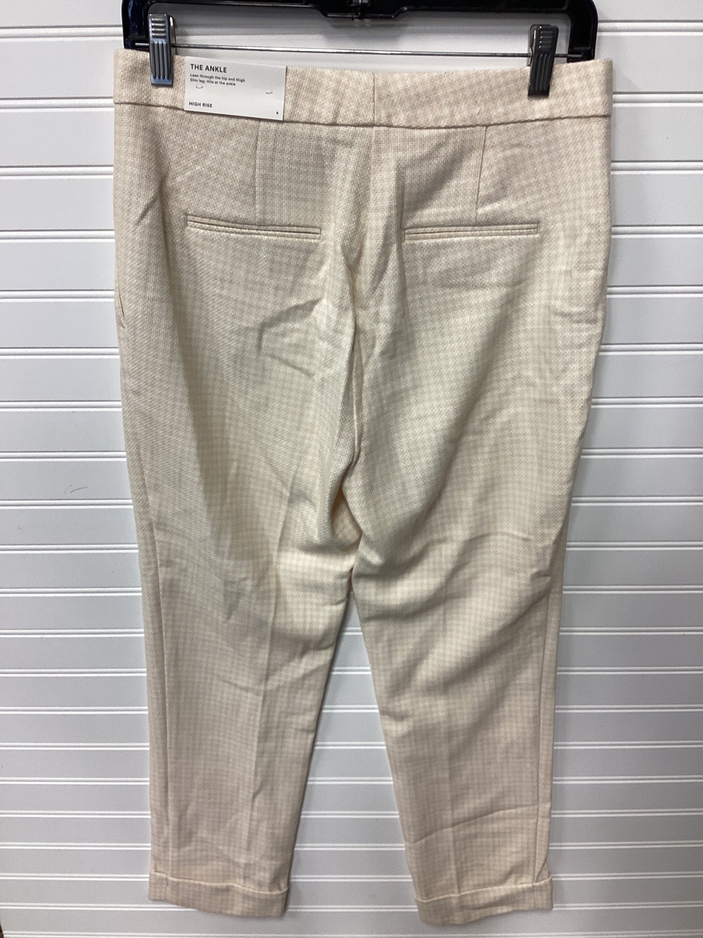 Pants Dress By Ann Taylor In Cream, Size:4