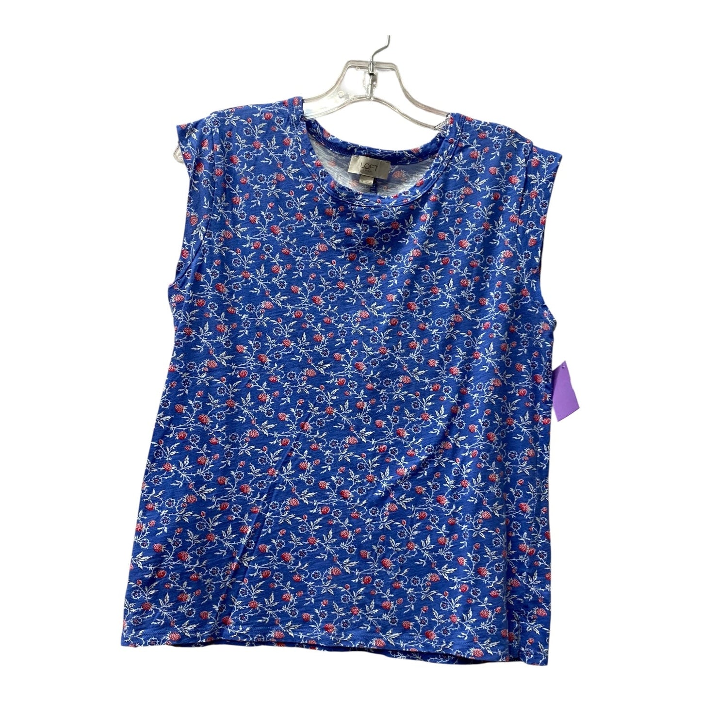 Top Ss By Loft In Blue, Size:M
