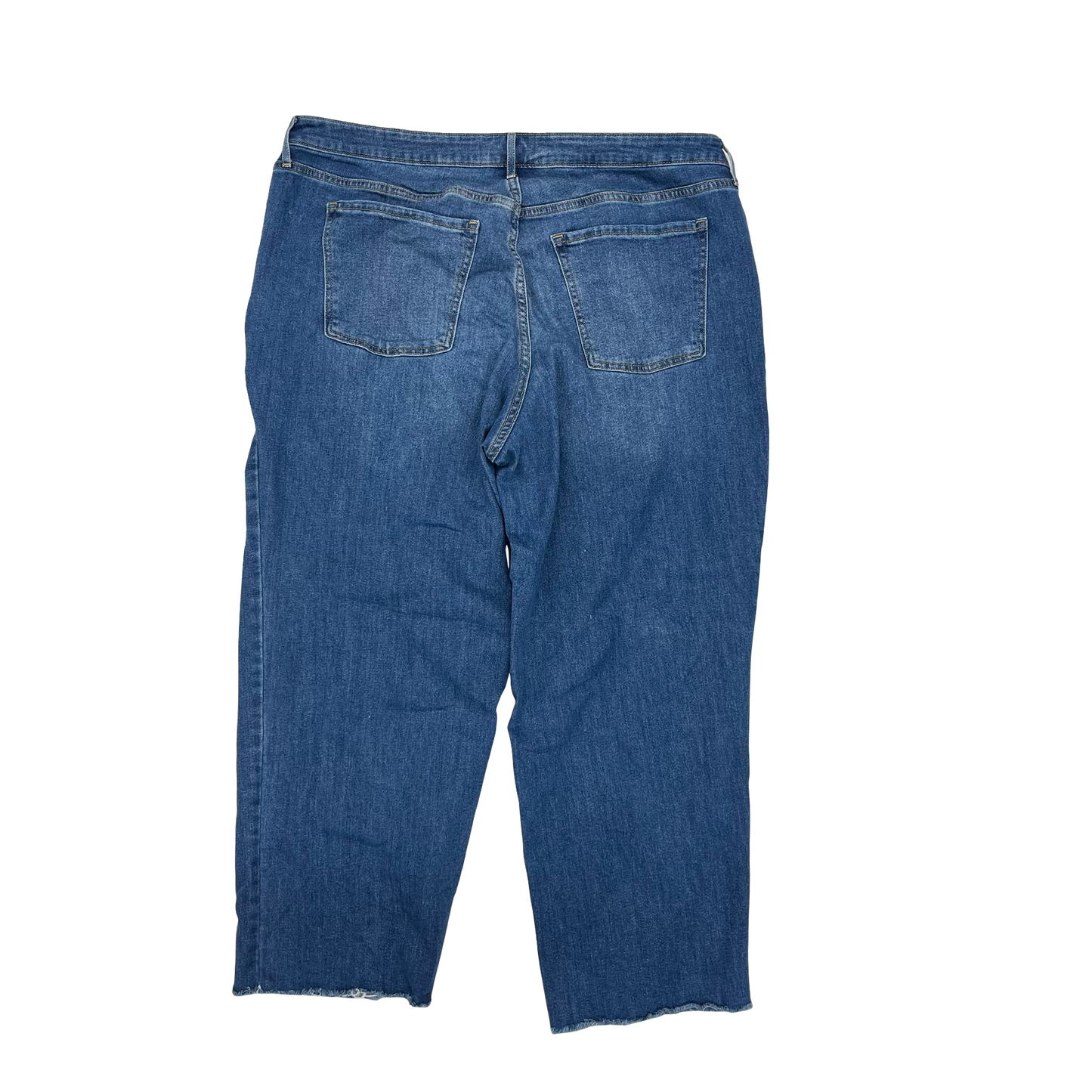 Jeans Wide Leg By Old Navy In Blue Denim, Size:20