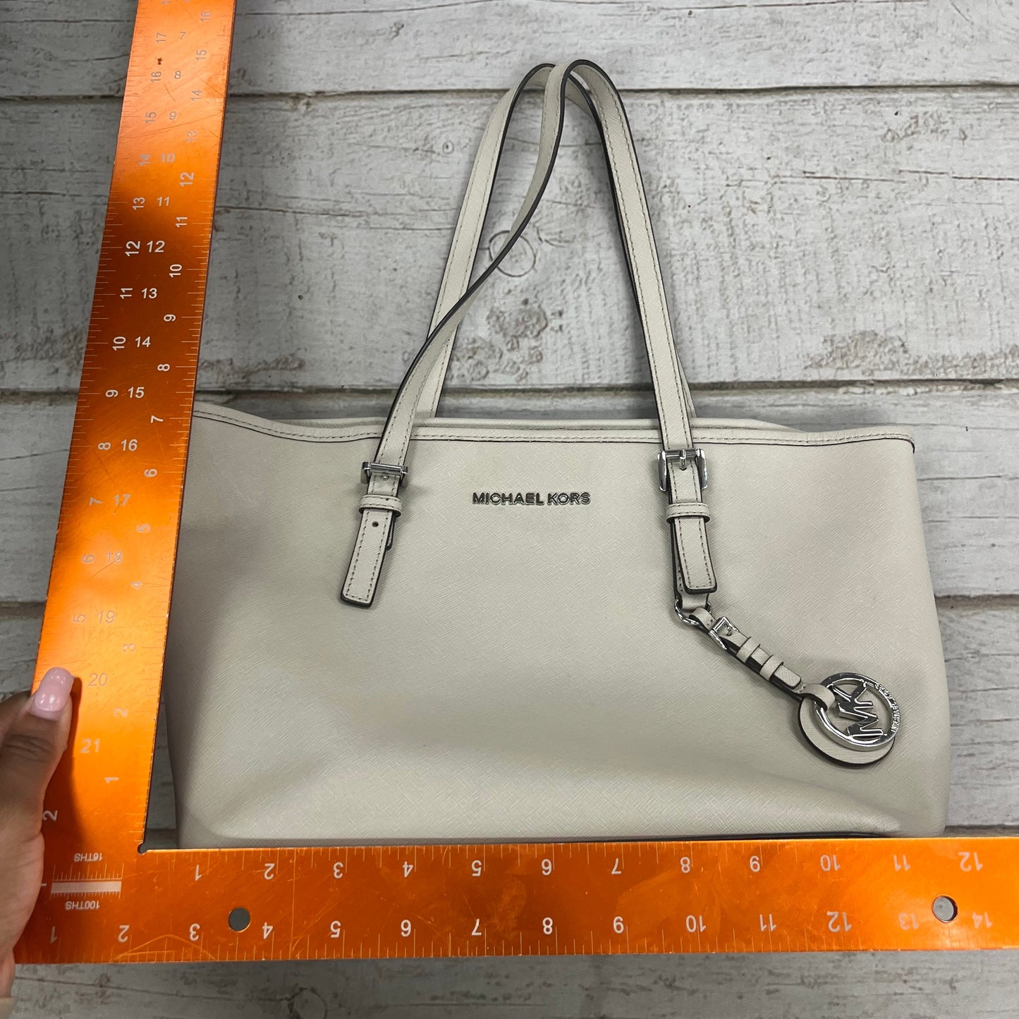 Handbag Designer By Michael Kors, Size: Medium