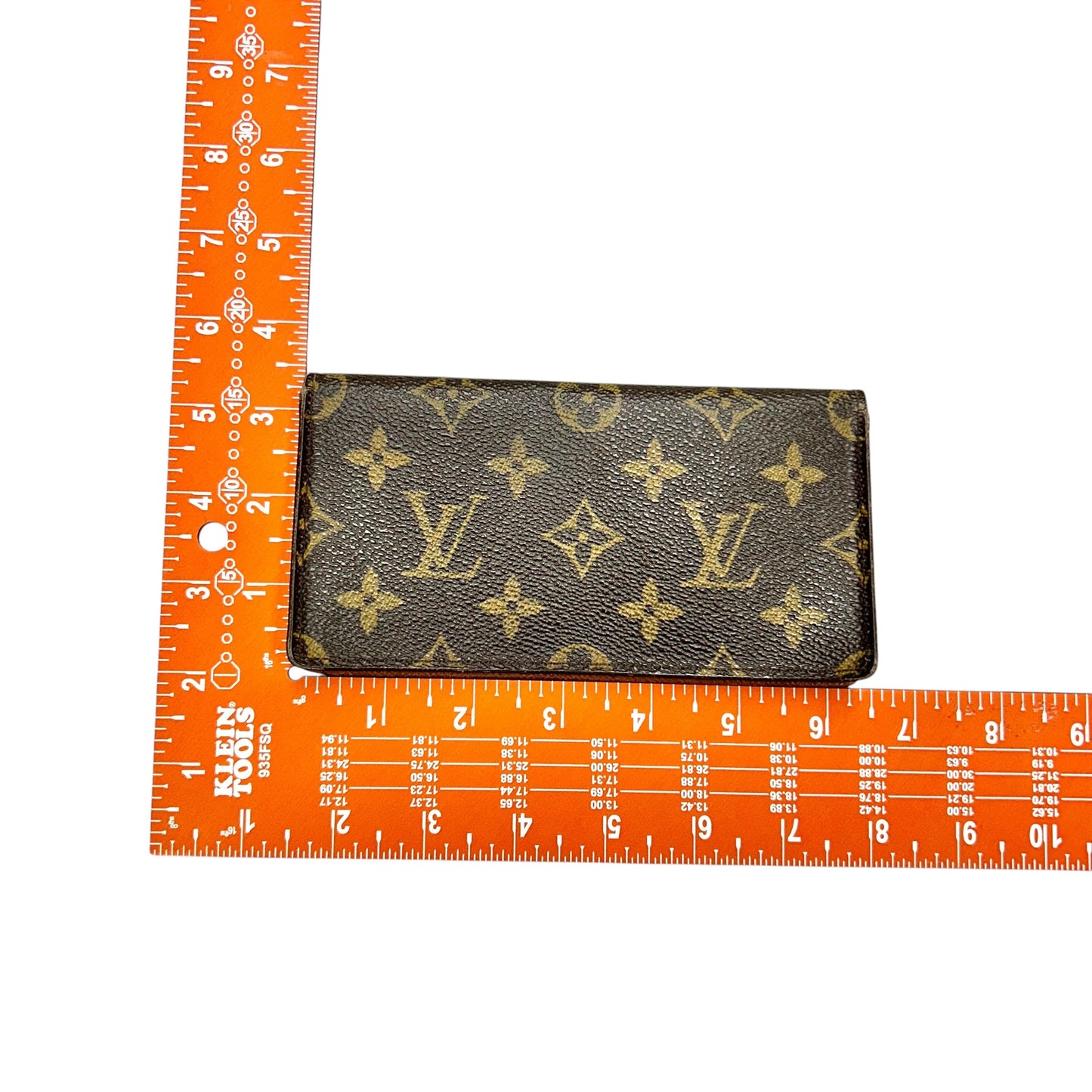 Checkbook Luxury Designer By Louis Vuitton, Size: Small