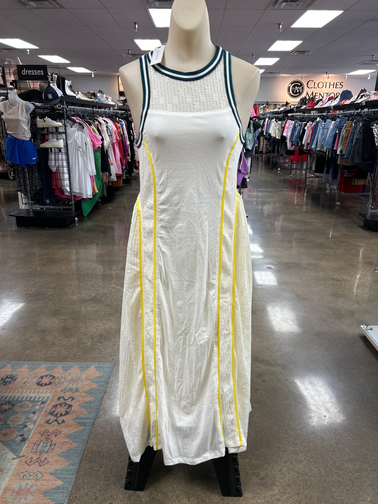 Dress Casual Maxi By Daily Practice By Anthropologie In Cream, Size:S