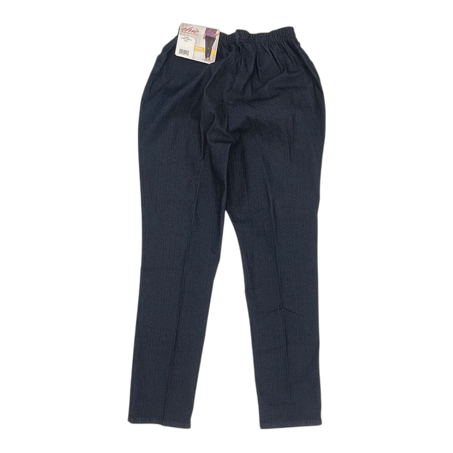 Jeans Boot Cut By Chic In Blue Denim, Size:14