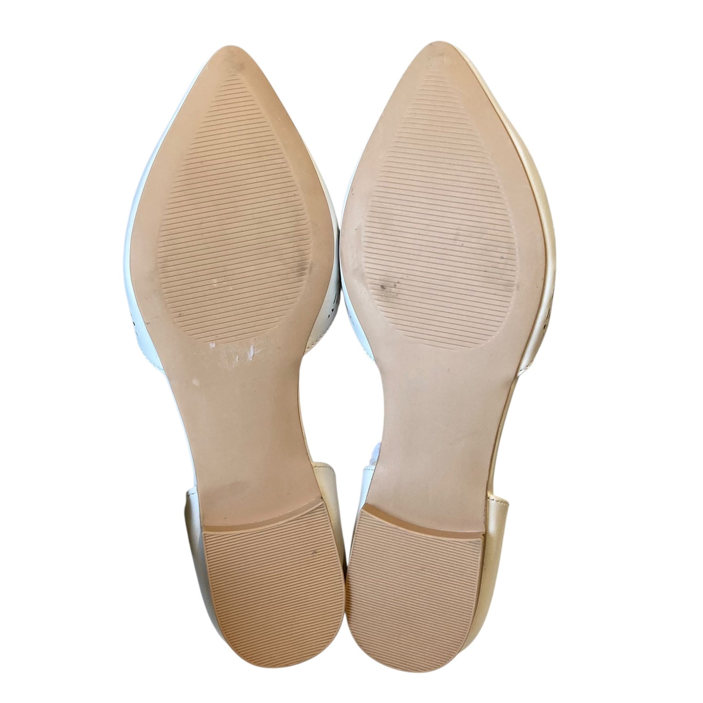 Shoes Flats By Isaac Mizrahi In White, Size:8