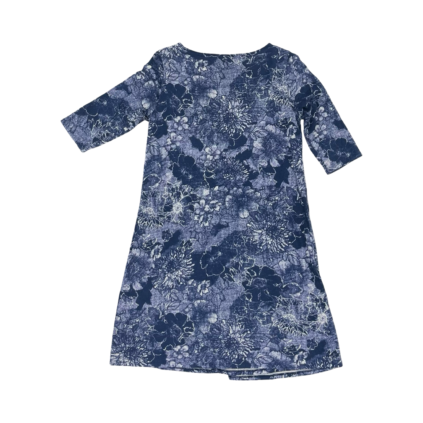 Dress Casual Short By Pure Jill In Blue & Cream, Size:Xsp