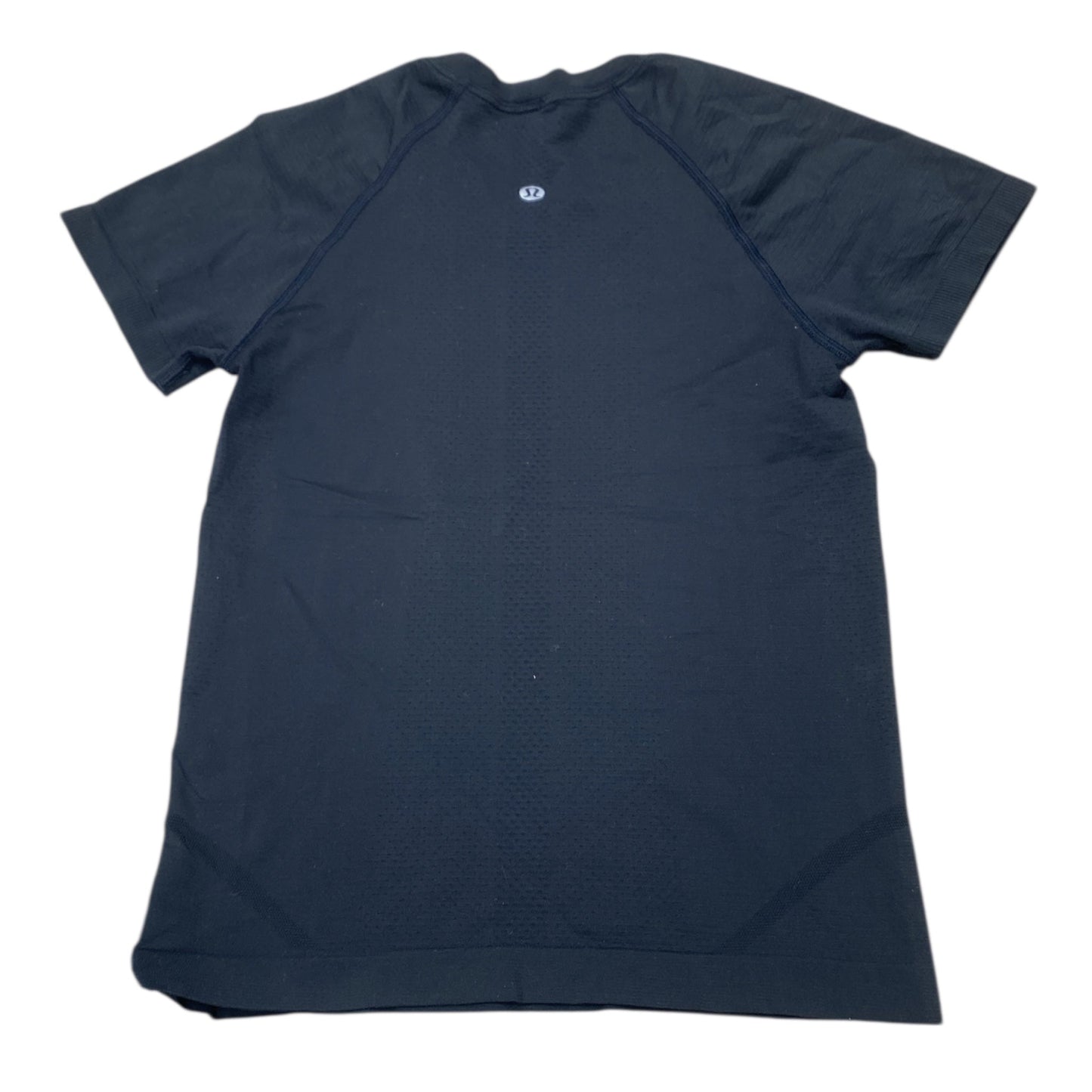 Athletic Top Ss By Lululemon In Black, Size:2