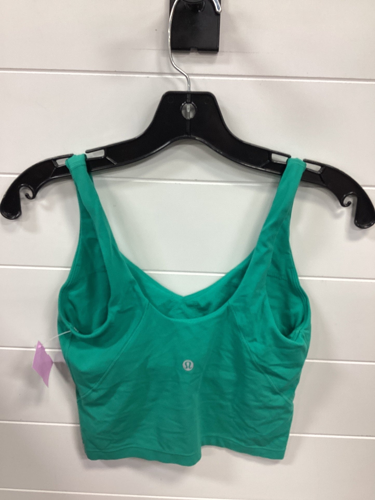 Athletic Tank Top By Lululemon In Teal, Size:Xs