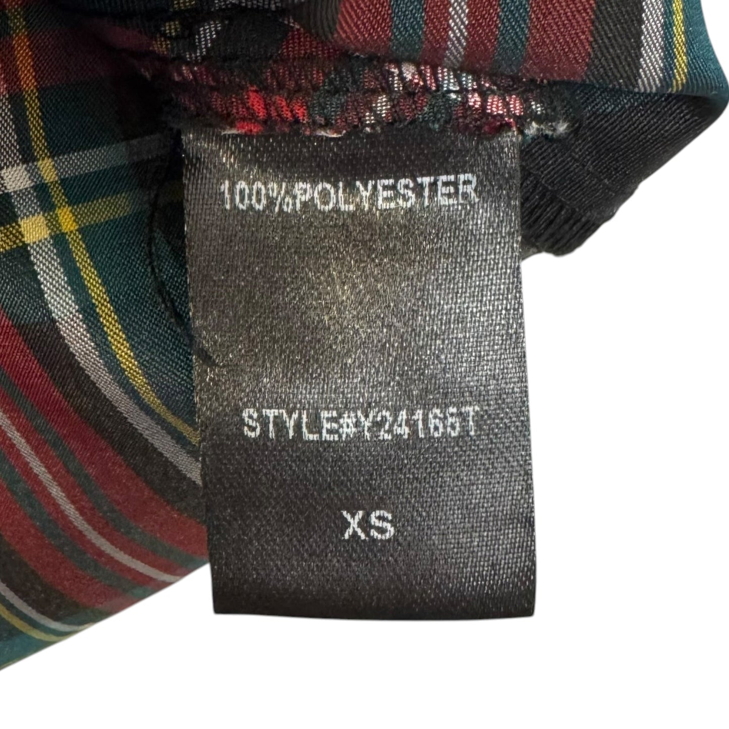 Highland Plaid Easton Blouse By Tuckernuck In Plaid Pattern, Size: XS