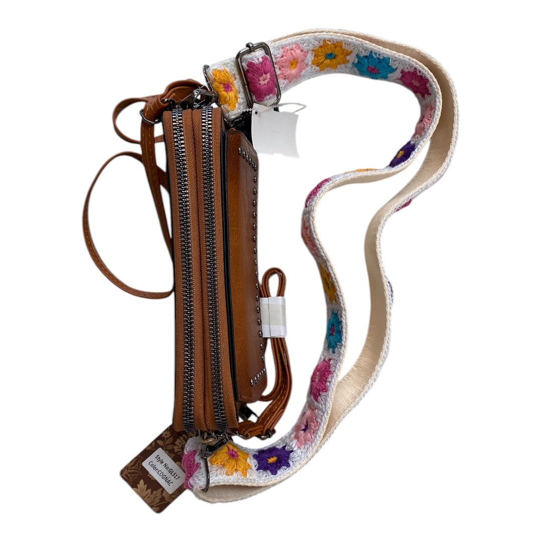 Handbag By SAM + HADLEY In Brown, Size:Small