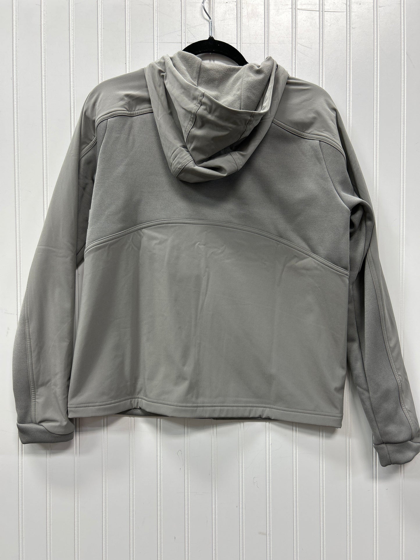 Jacket Windbreaker By Under Armour In Grey, Size:M