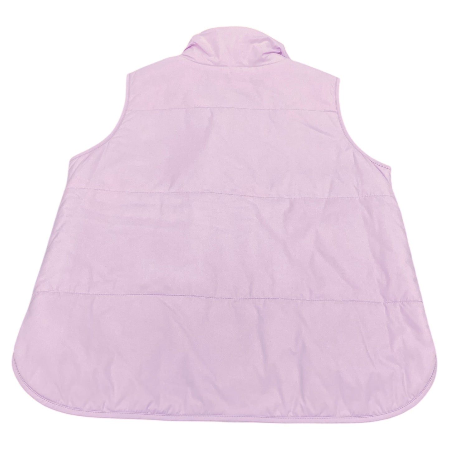 Vest Puffer & Quilted By Lands End In Purple, Size:S