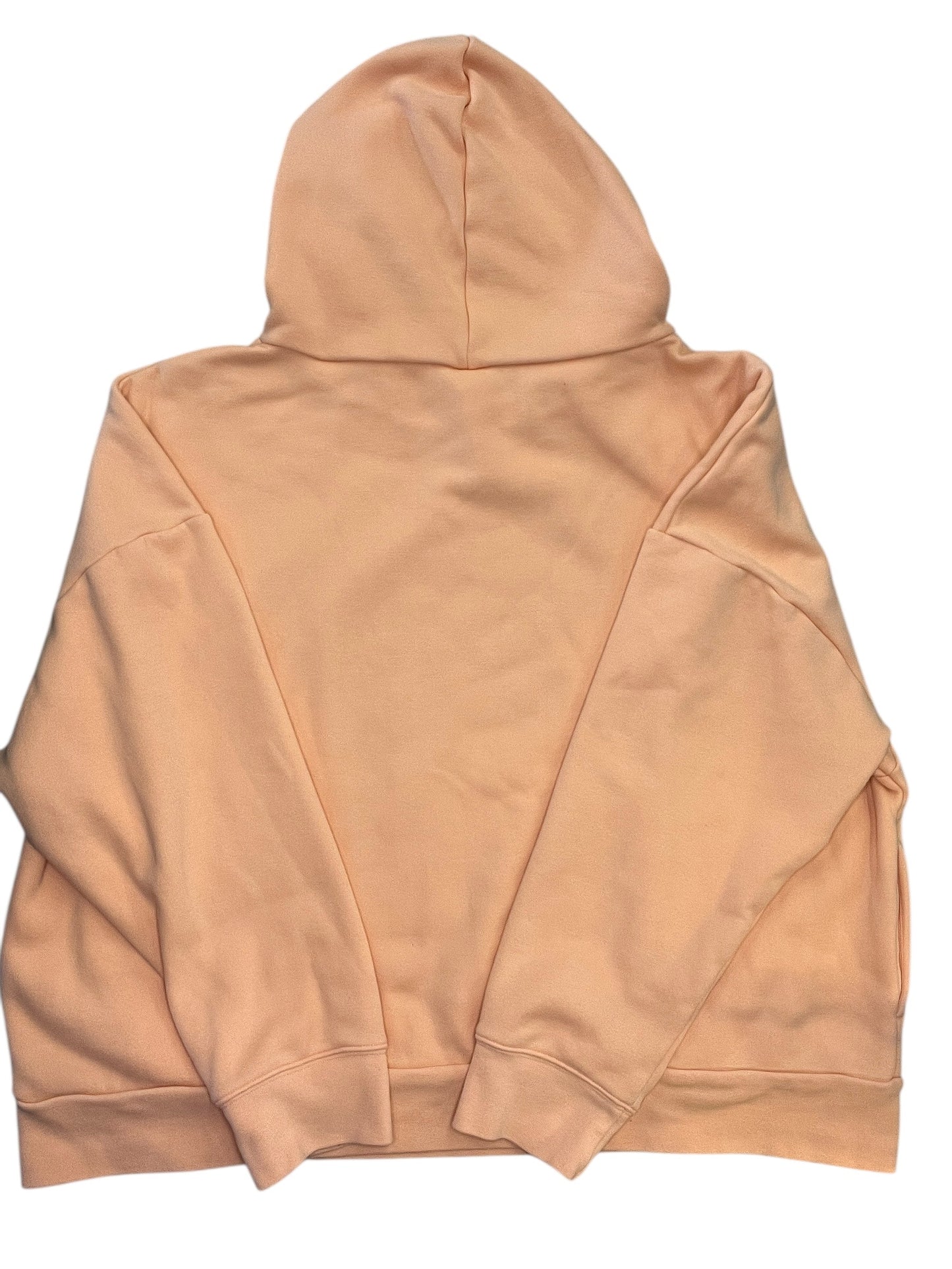 Athletic Sweatshirt Hoodie By Fabletics In Orange, Size:1X