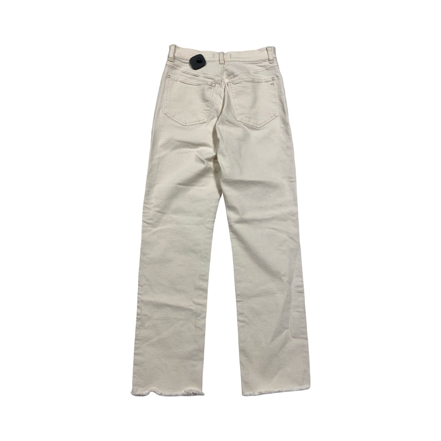 Jeans Straight By Madewell In Cream, Size:4L