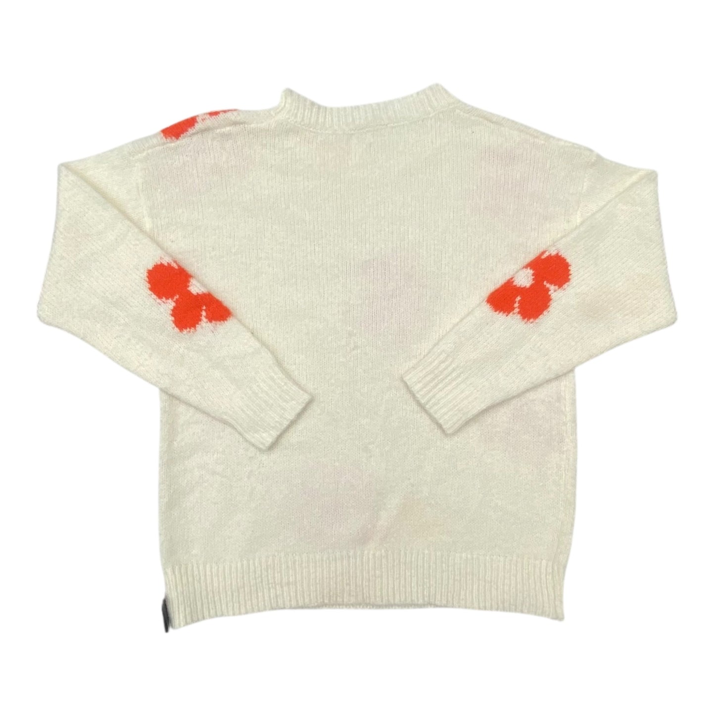 Sweater By Staccato In Cream & Orange, Size:L