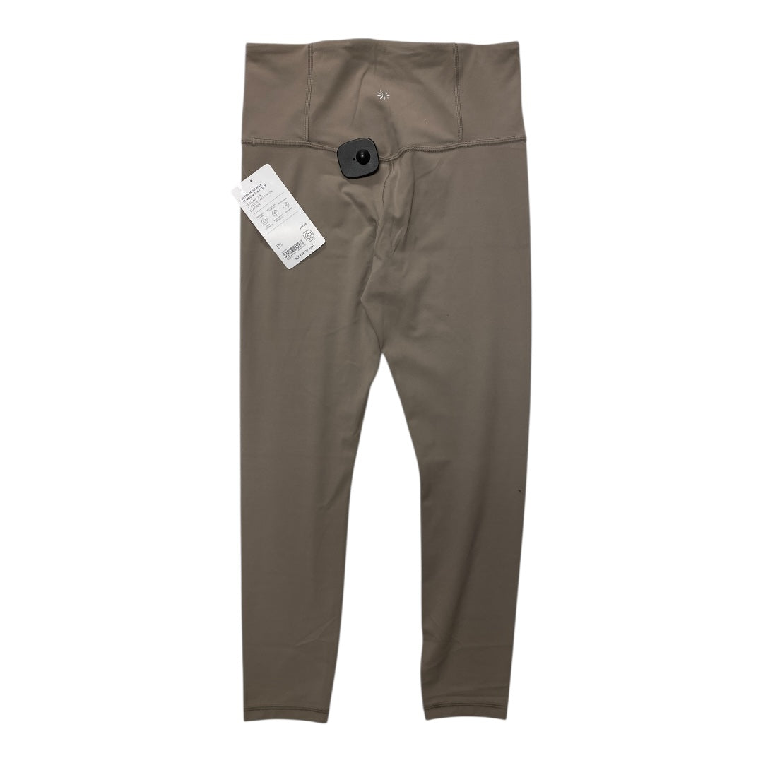 Athletic Leggings By Athleta In Taupe, Size:S