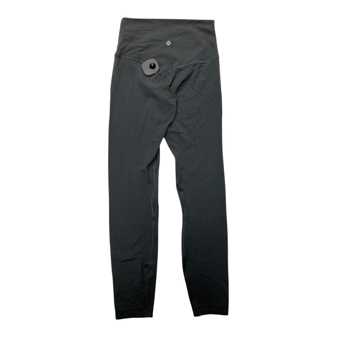 Athletic Leggings By Lululemon In Grey, Size:4