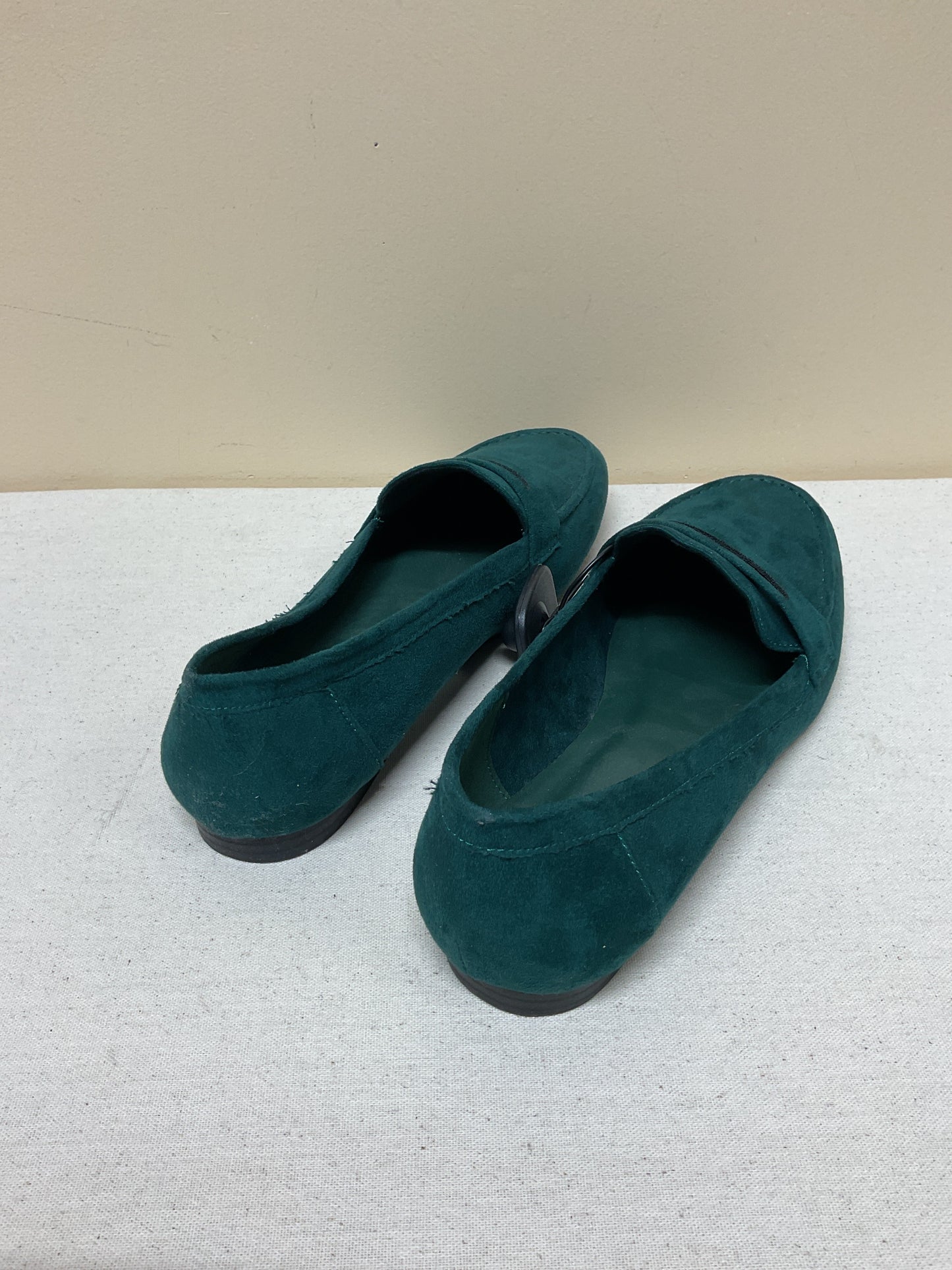 Shoes Flats By Cme In Green, Size:12