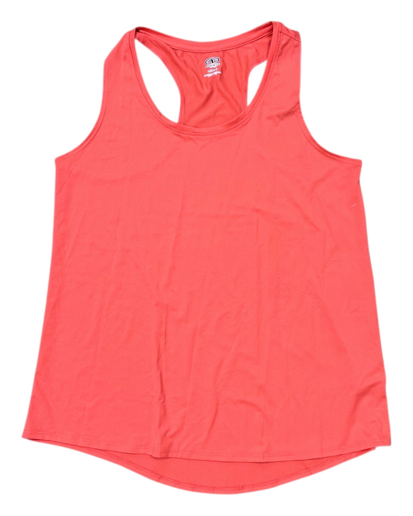 Athletic Tank Top By Athletic Works In Orange, Size:L
