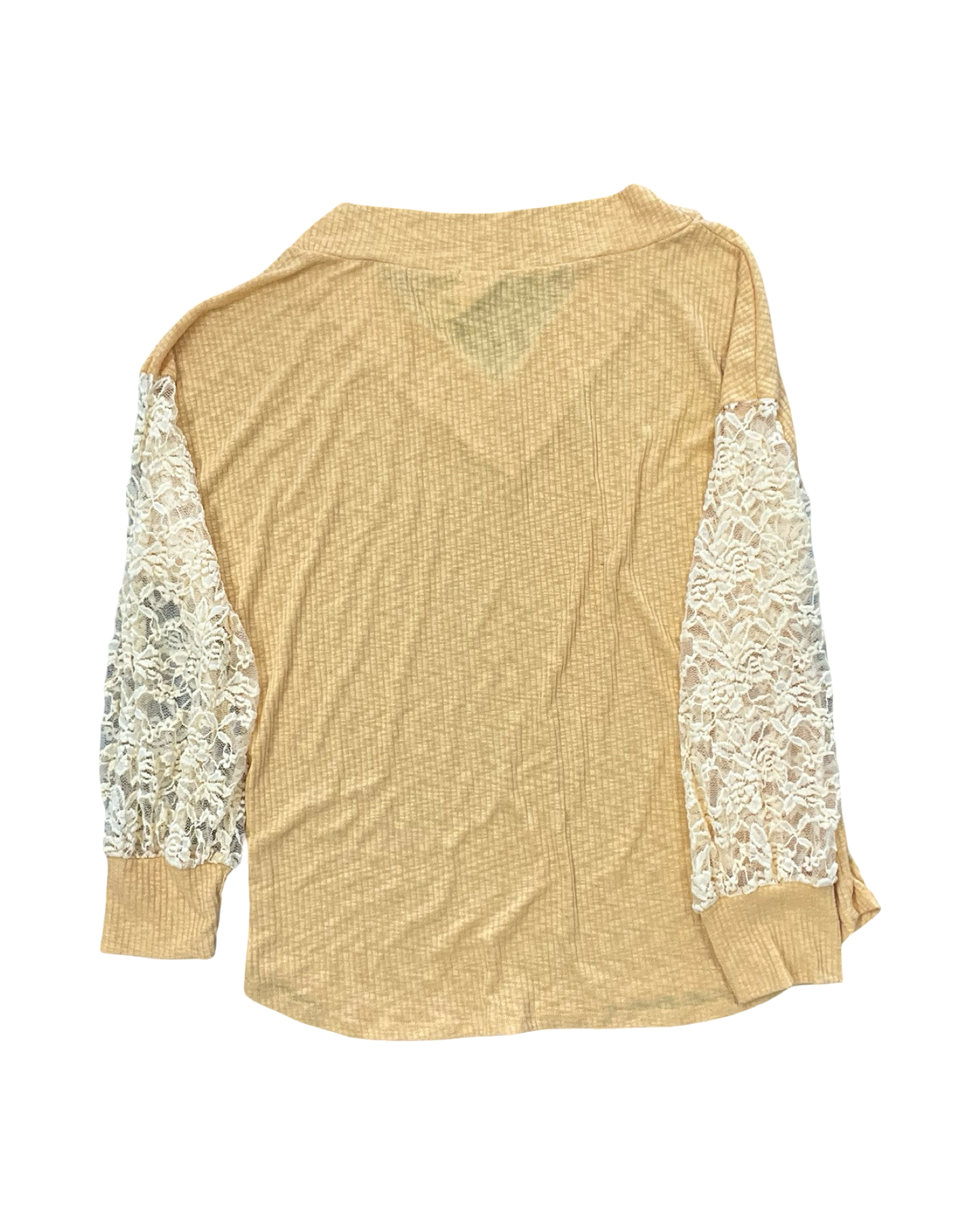 Top Ls By Bibi In Yellow, Size:L