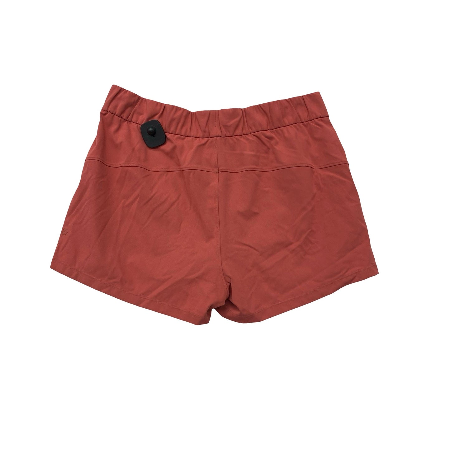 Athletic Shorts By Lululemon In Coral, Size:12