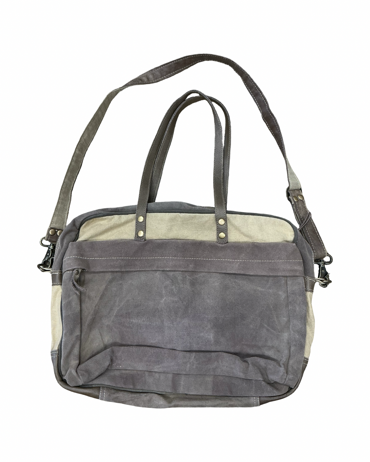 Tote By Myra In Brown & Tan, Size:Large
