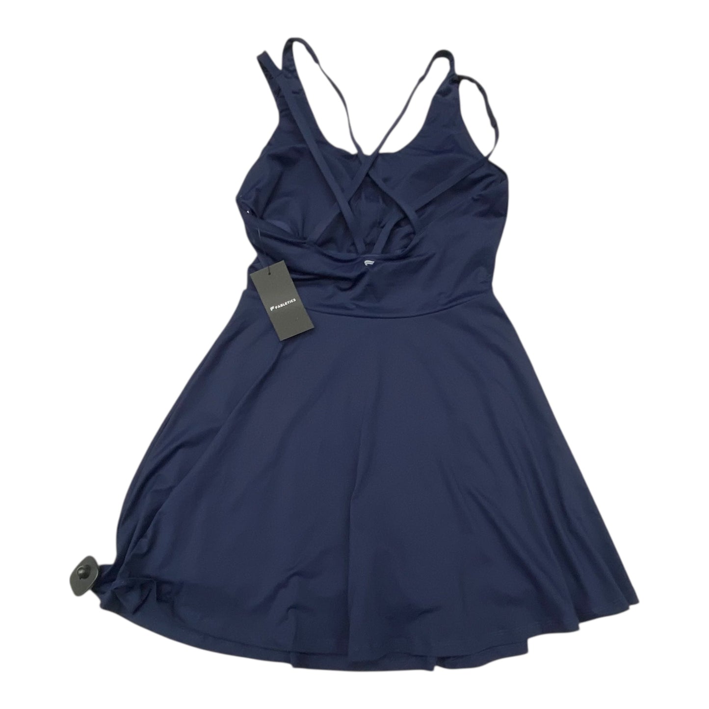 Athletic Dress By Fabletics In Navy, Size:L